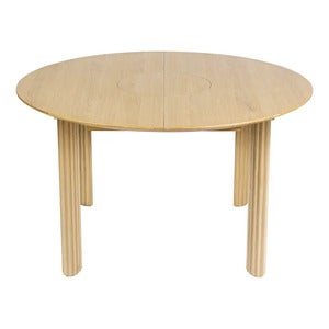 Comfort Circle Matbord med förlängning 132-202x132 Oak