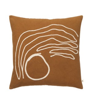 Jot Kuddfodral 50x50  - Aged Gold