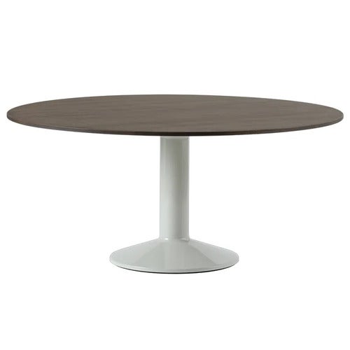 Midst matbord 160 cm - Dark Oiled Oak Grey