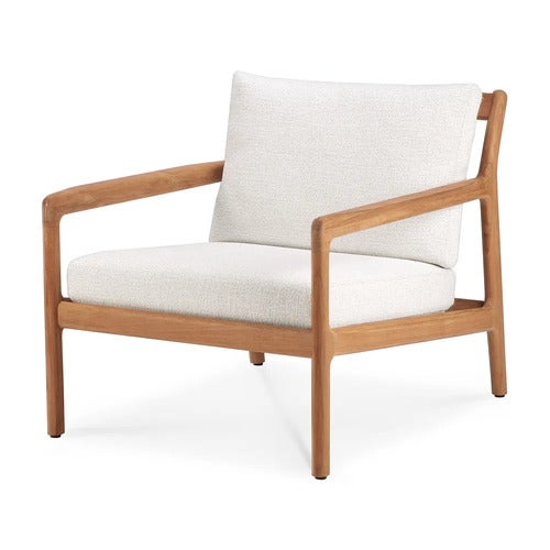 Jack Fåtölj Teak/Off White