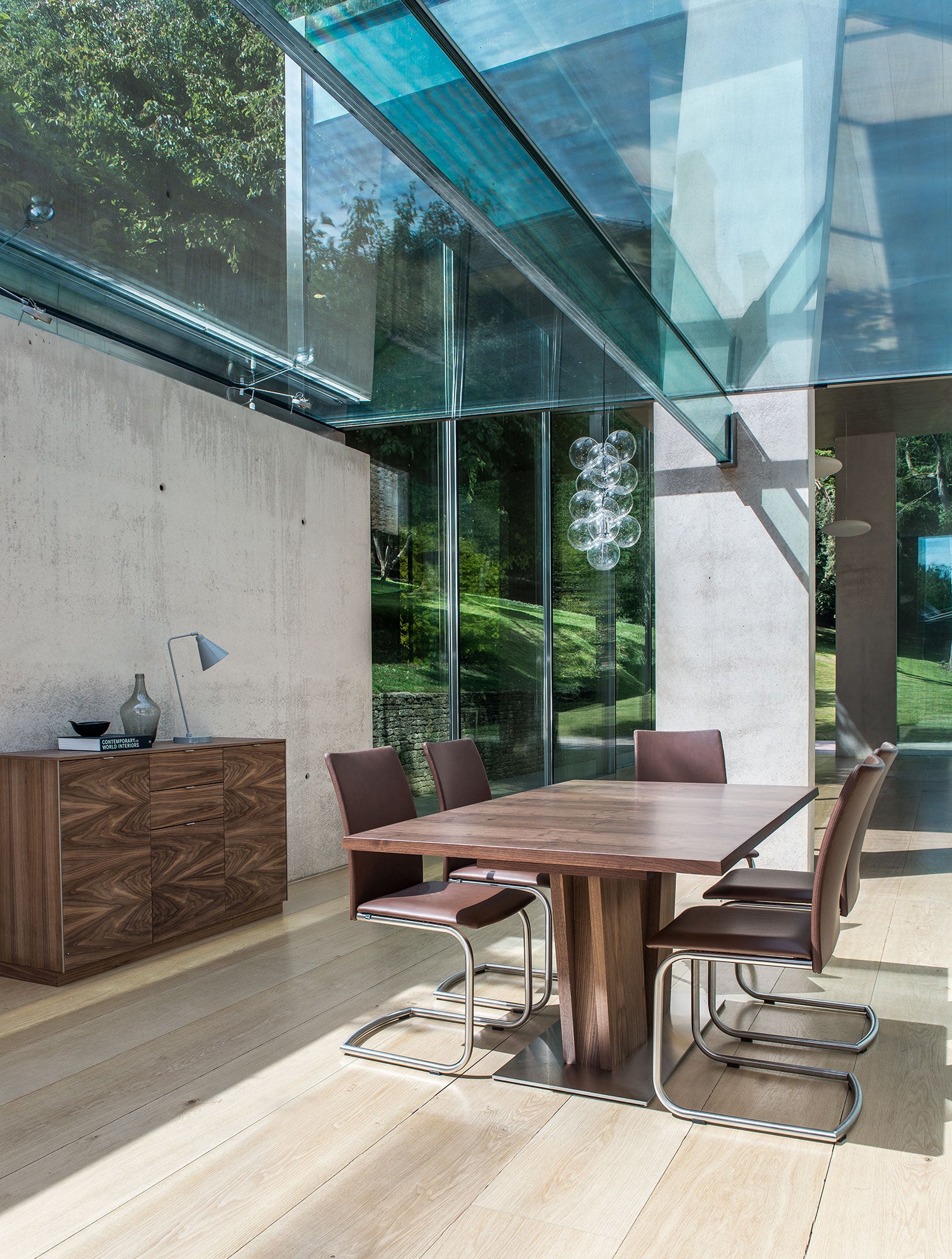 Sm37 Bord Valnöt Naturolja 176-276X100X74Cm 