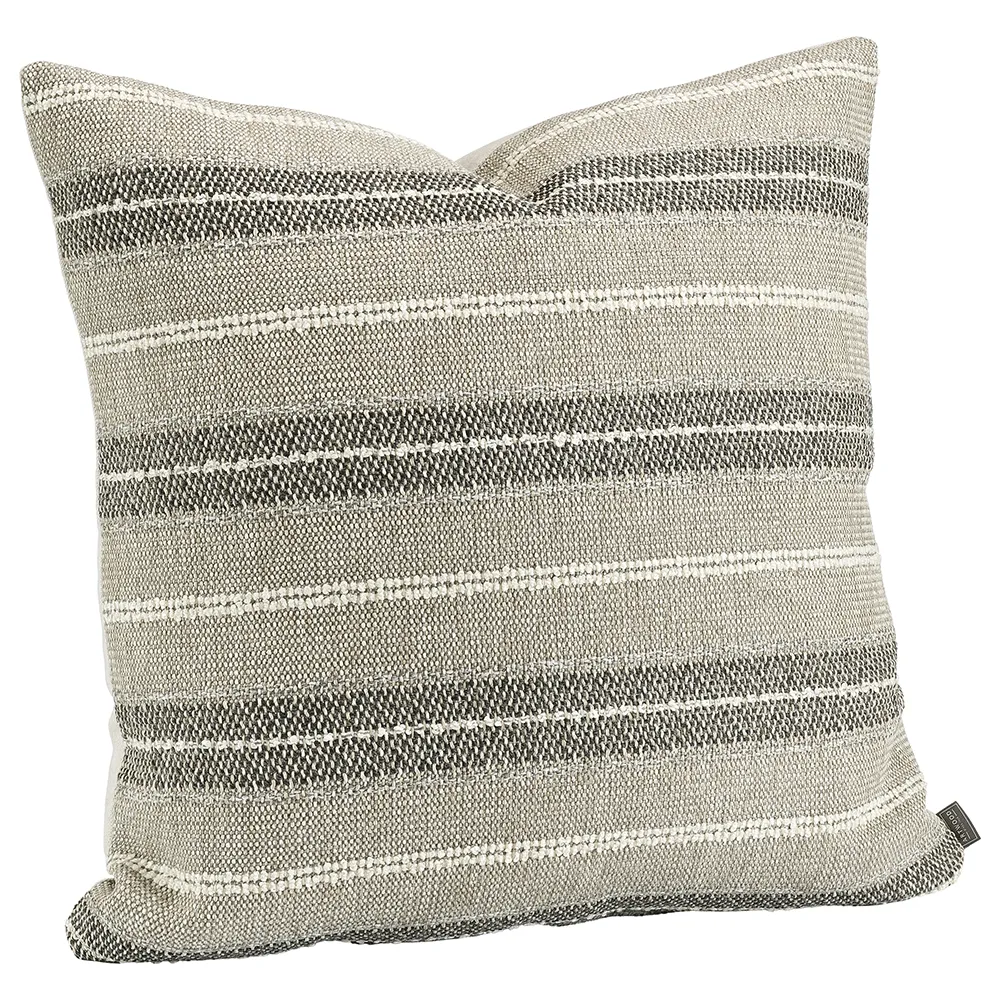 Nomad Multi Stripe Kuddfodral Grey 50x50 cm 