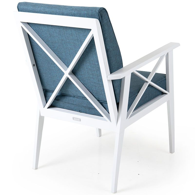 Sottenville karmstol vit 