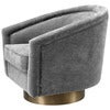 Snurrfåtölj Catene Clarck grey