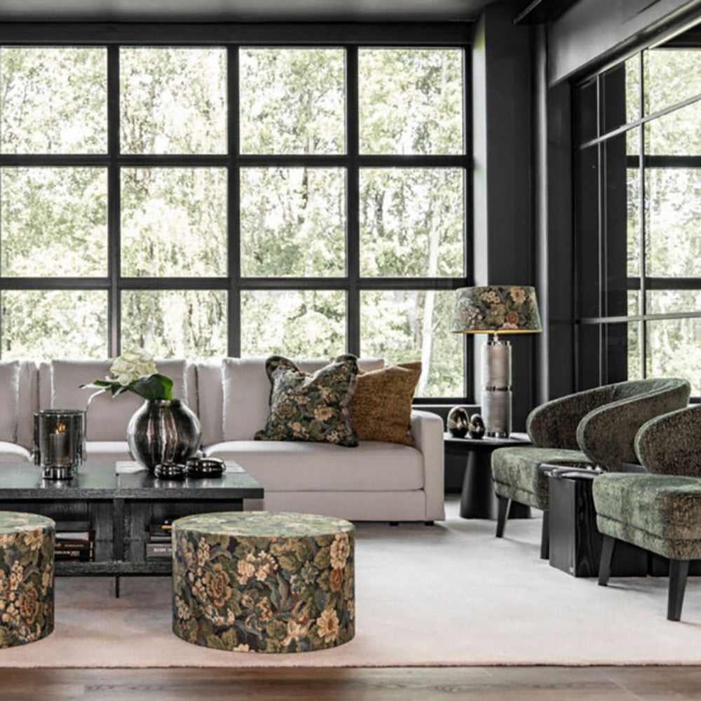 Barrington tygfåtölj- Pietra forest