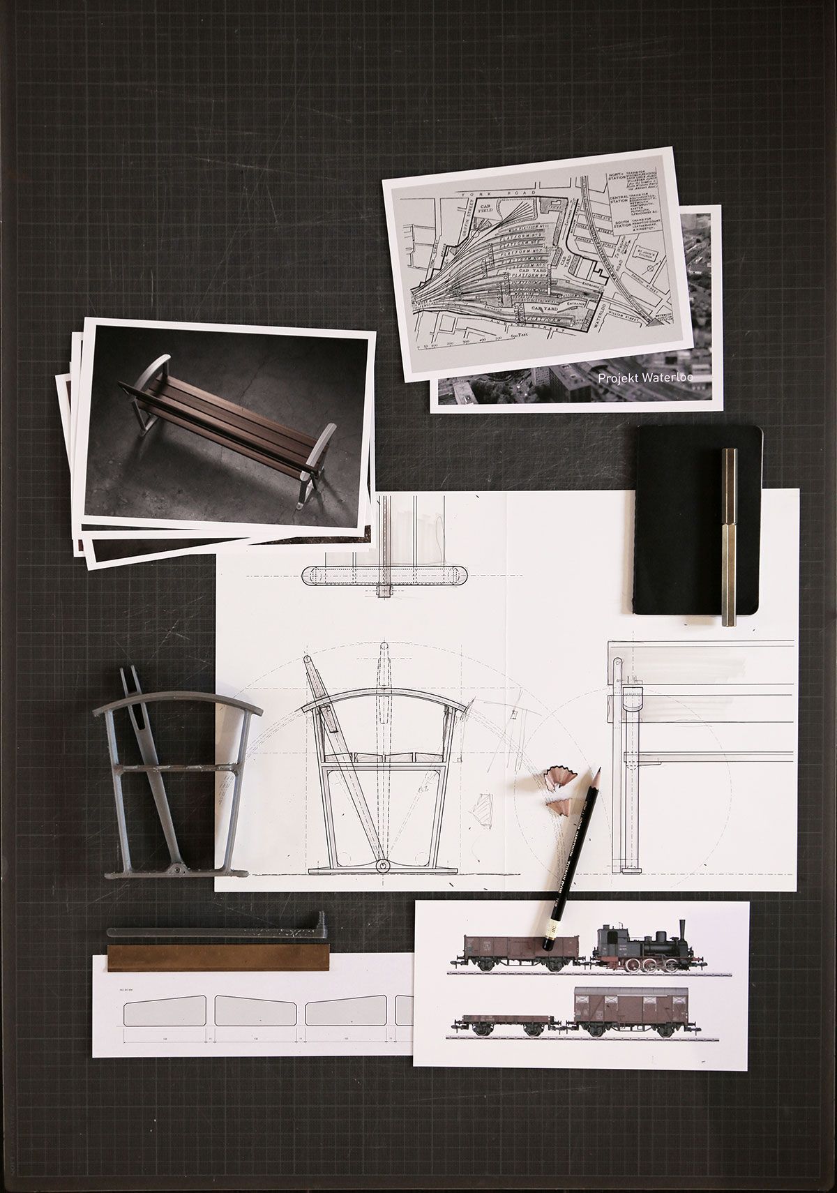 Waterloo rå aluminium