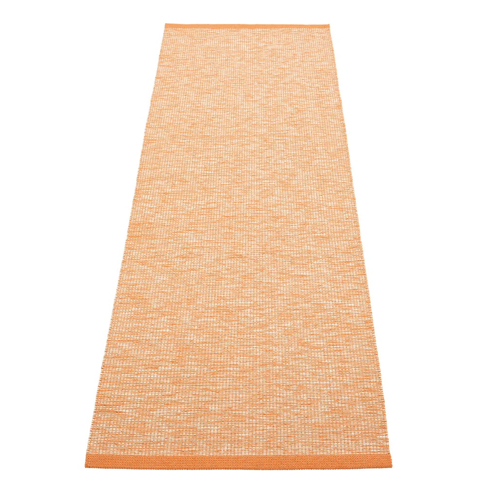 Pappelina Sam matta 70 x 225 cm Pale Orange/Cream