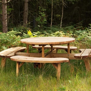 Hasselbro picknickset impregnerat grön 