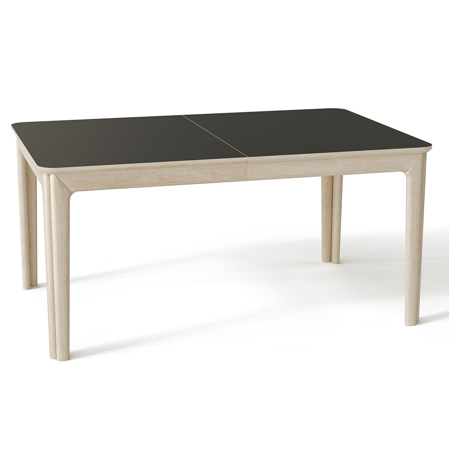 Sm26 Bord Valnöt Olja/Svart Nanolaminat 155-308/359X101X74 Cm 