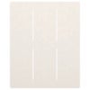 AVANTI bordsskiva aluminum vit