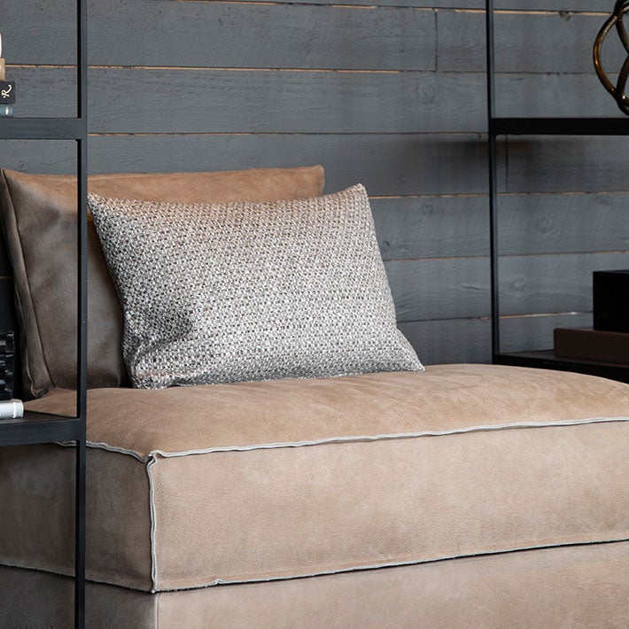 Loud Brown Kuddfodral Plain 50X50