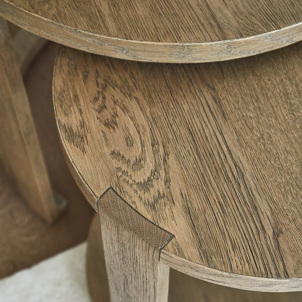 Sidobord ek Astoria 2-pack