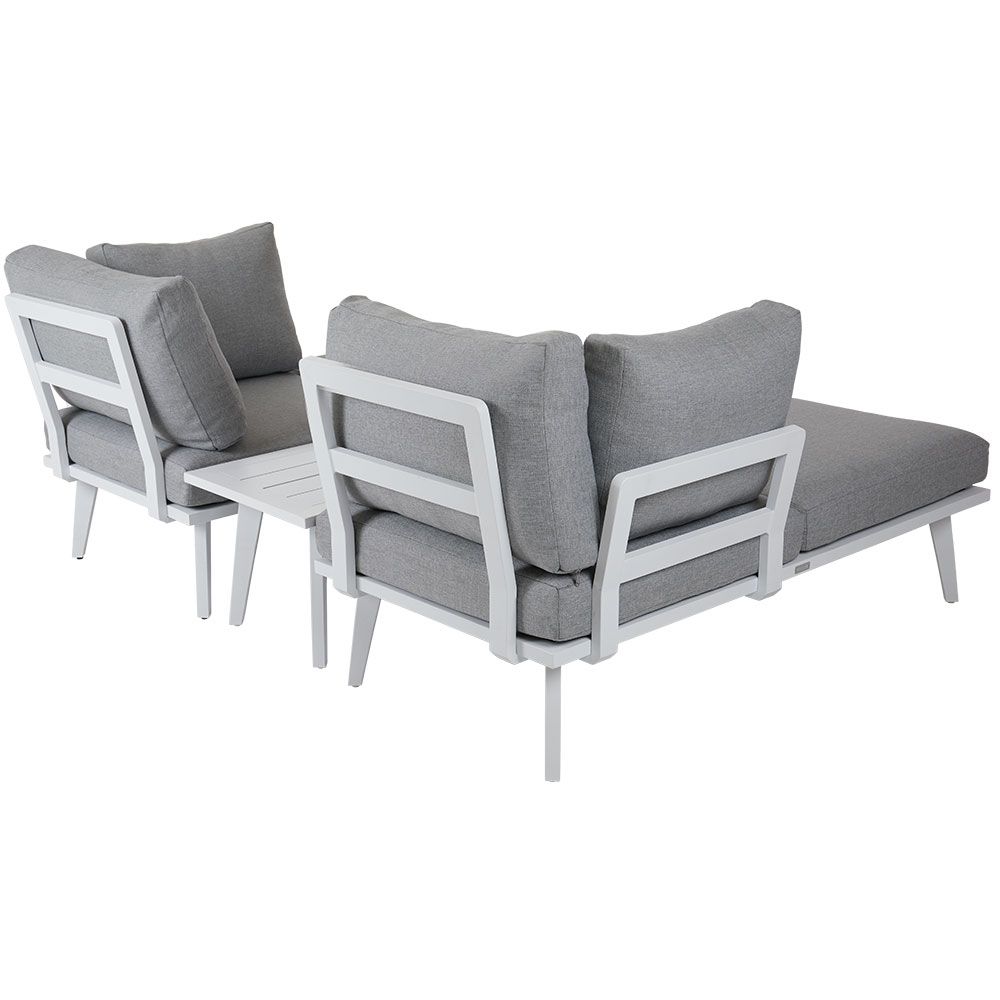 Villac daybed vit/grå 