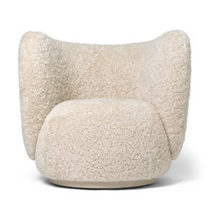 Rico Lounge Fåtölj Sheepskin - Moonlight