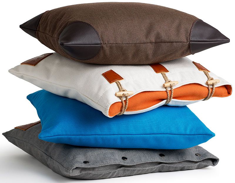 Ava Blå/Kopparknappar 