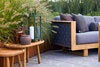 Angle Loungefåtölj Teak Inkl Grå Air Touch Dynset 
