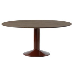 Midst matbord 160 cm - Dark Oiled Oak Dark Red