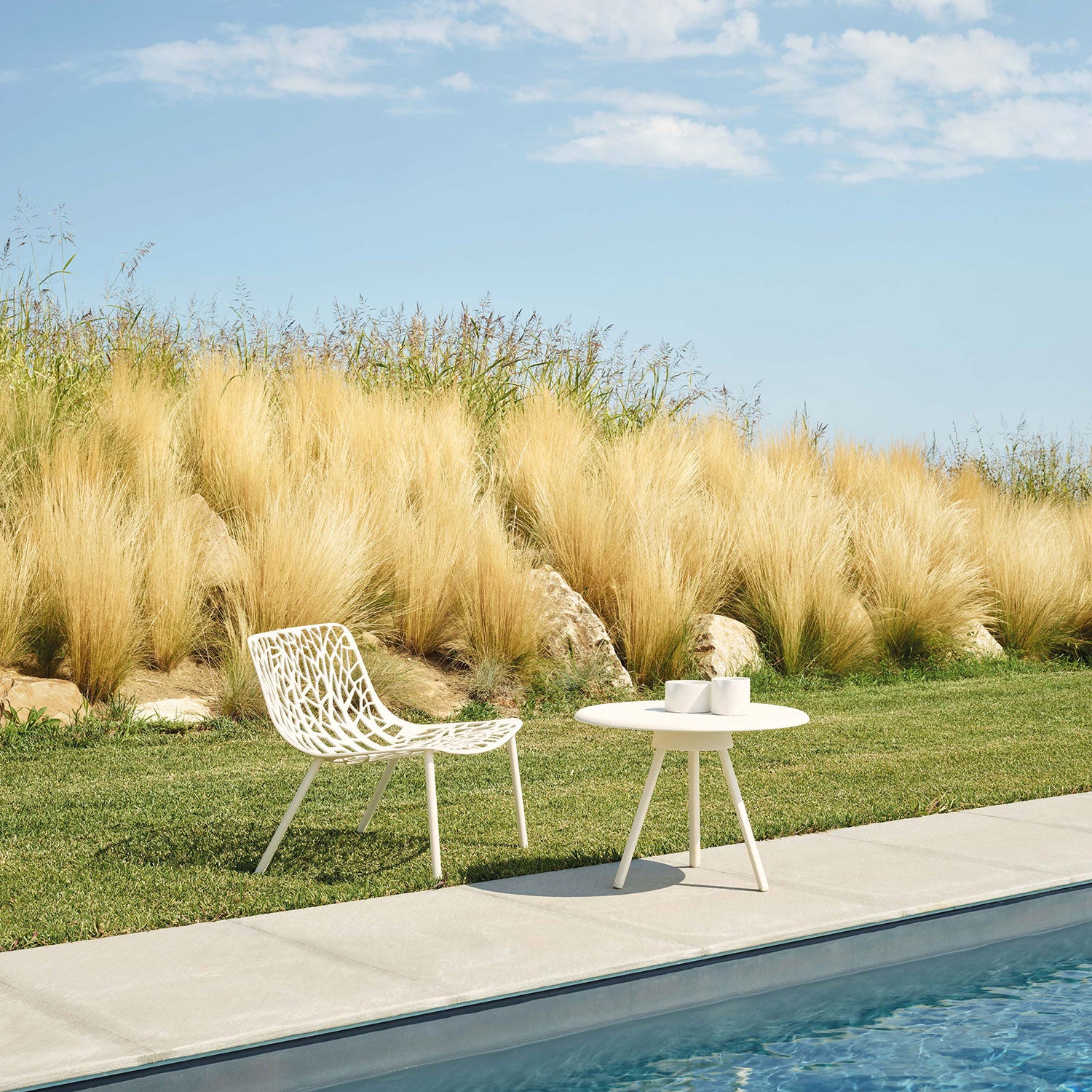 Forest loungefåtölj Metallic Grey 