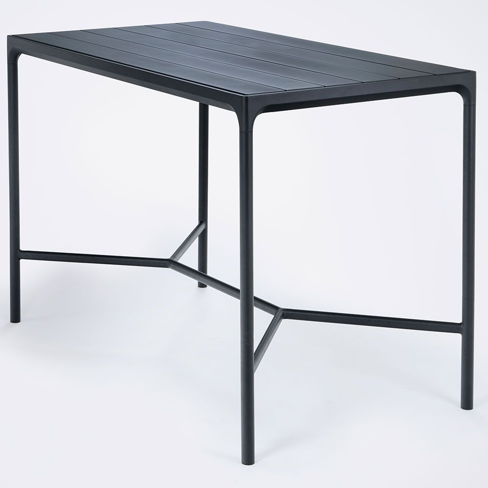 Produktfoto för Houe, Four barbord 160x90 cm svart aluminium