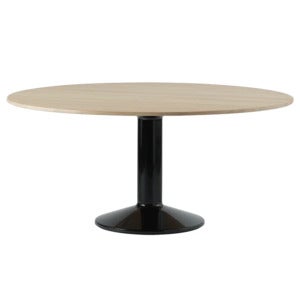 Midst matbord 160 cm - Oiled Oak Black