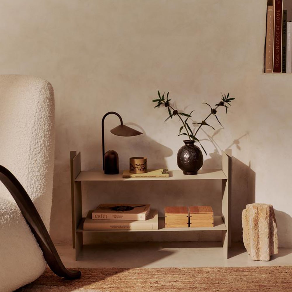 Lager låg hylla - Cashmere