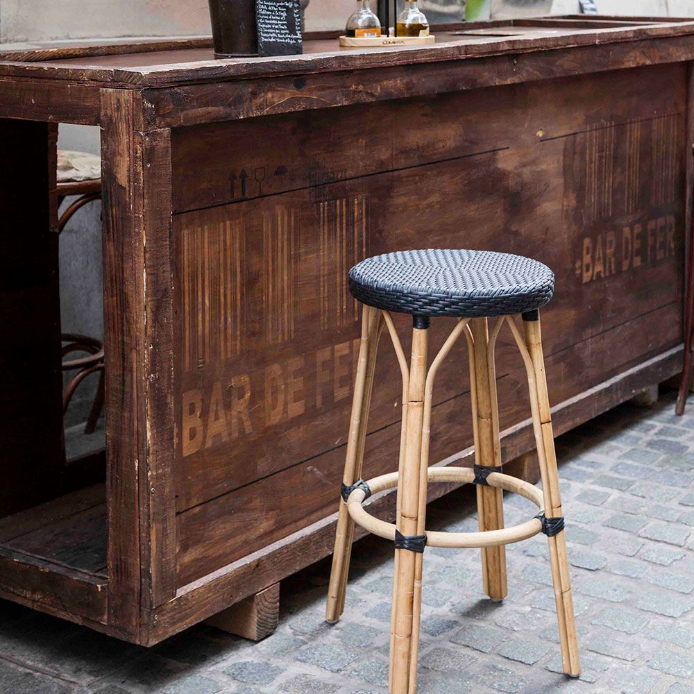 Simone Barstol Låg Vit 