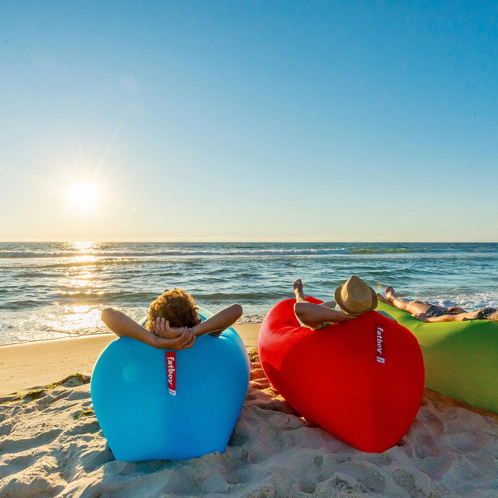 Lamzac uppblåsbar divan sky blue 