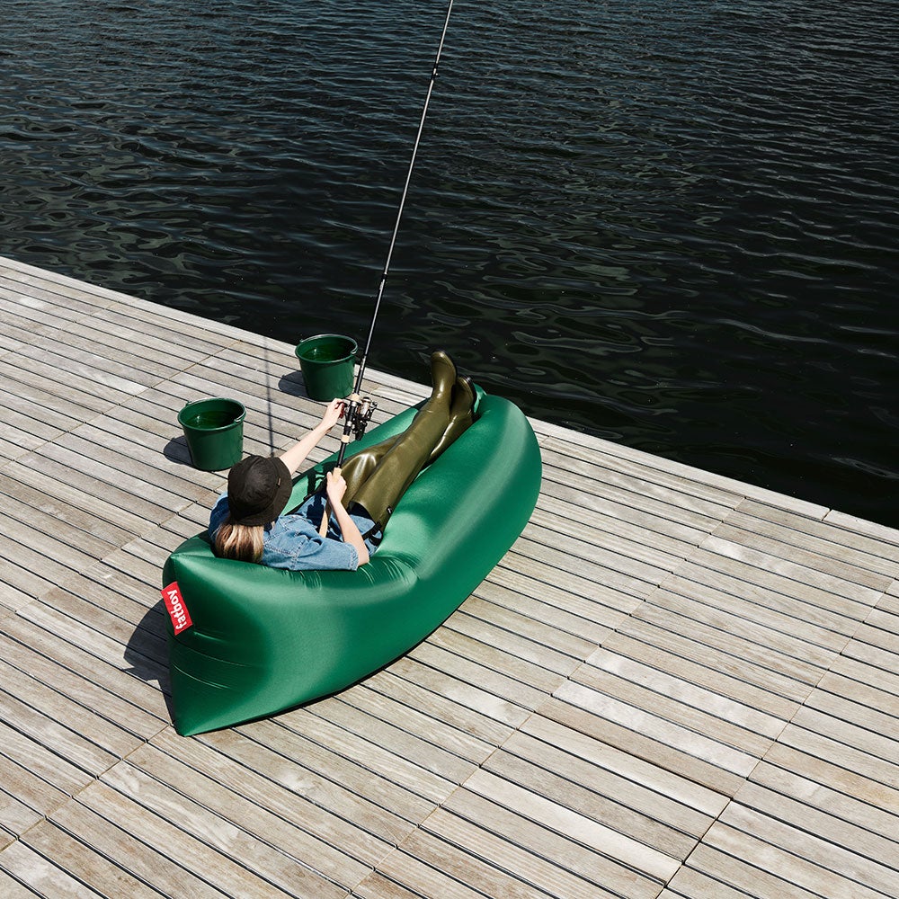 Lamzac 3.0 uppblåsbar divan red 