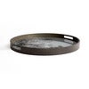 Aged Bricka Ø48 cm Clear