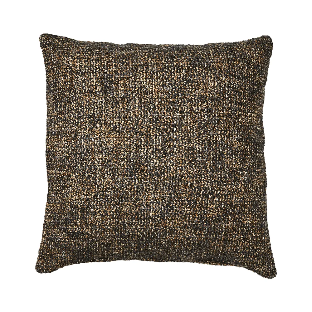NINA kuddfodral svart/beige 50x50 cm