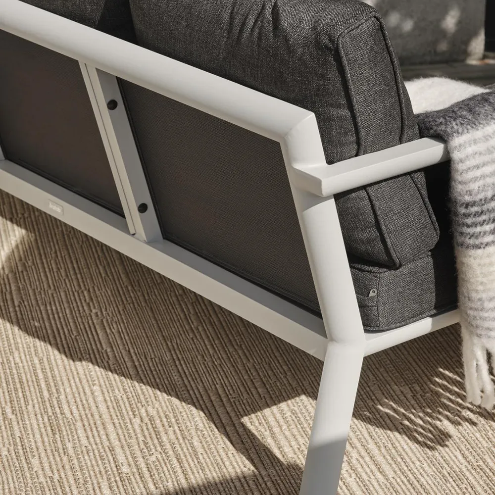 Delia divansoffa Ljusgrå/Antracit