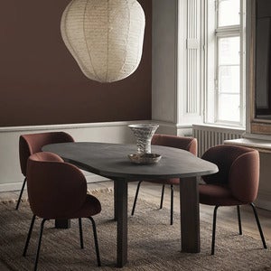 Rico Matstol Black Tonus - Red Brown