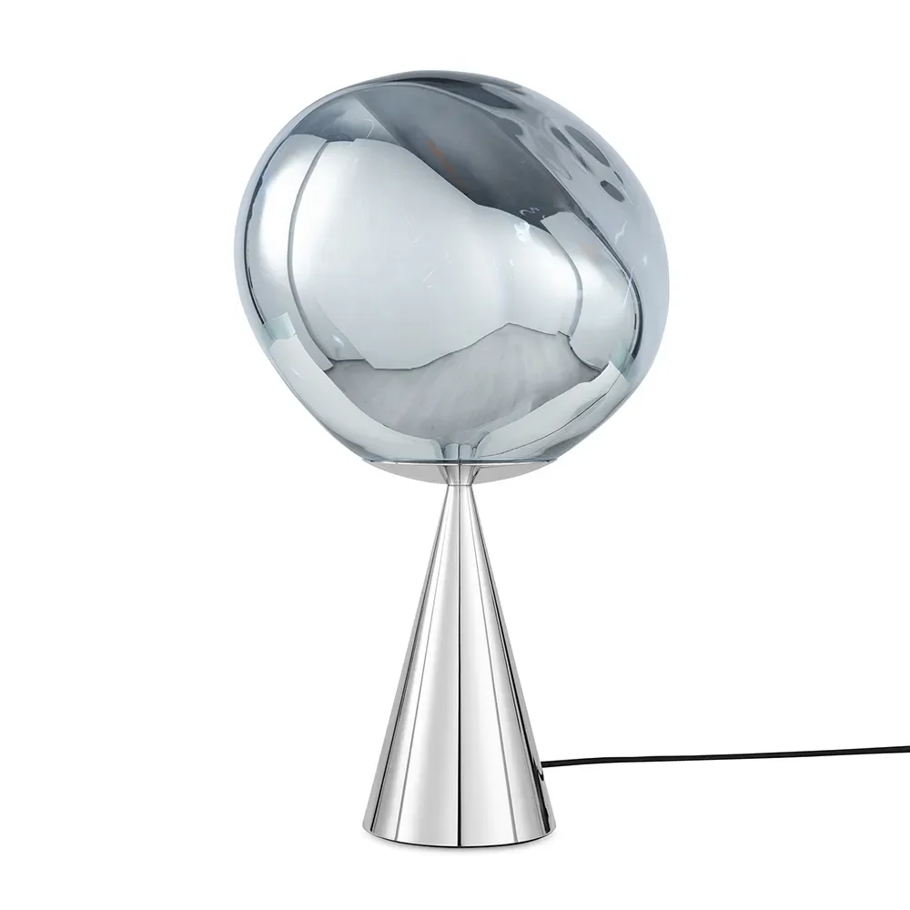 Melt Bordslampa Silver/Silver LED