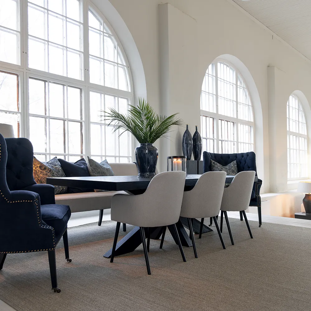 Hunter Matbord 240X110 Cm Svart