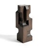 Block Organic skulptur espressolackad mahogny