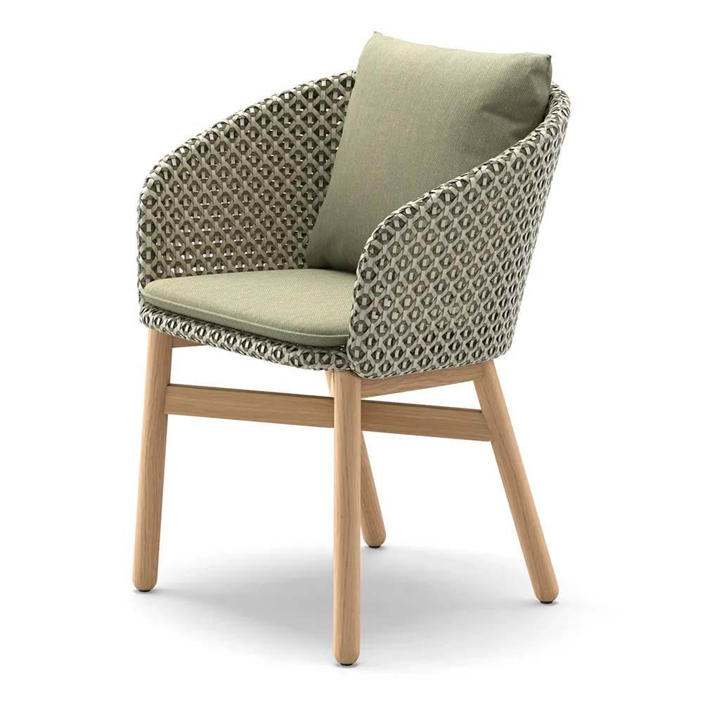 Mbrace karmstol teak / konstrotting