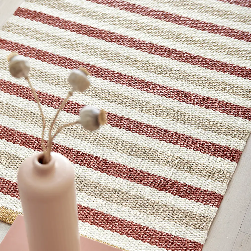 Teo matta 140x200 cm Brick/Beige/Vanilla 