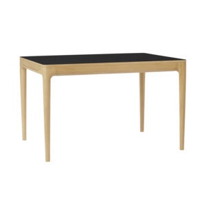 Heart'n'Soul Matbord 120/220x90x75 Ek/Black