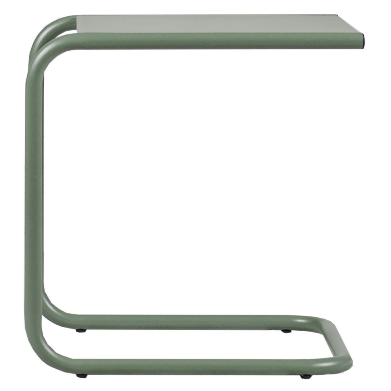 Club table sage green/sage green aluminium 