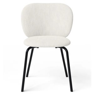 Rico Matstol Black Bouclé - Off-white