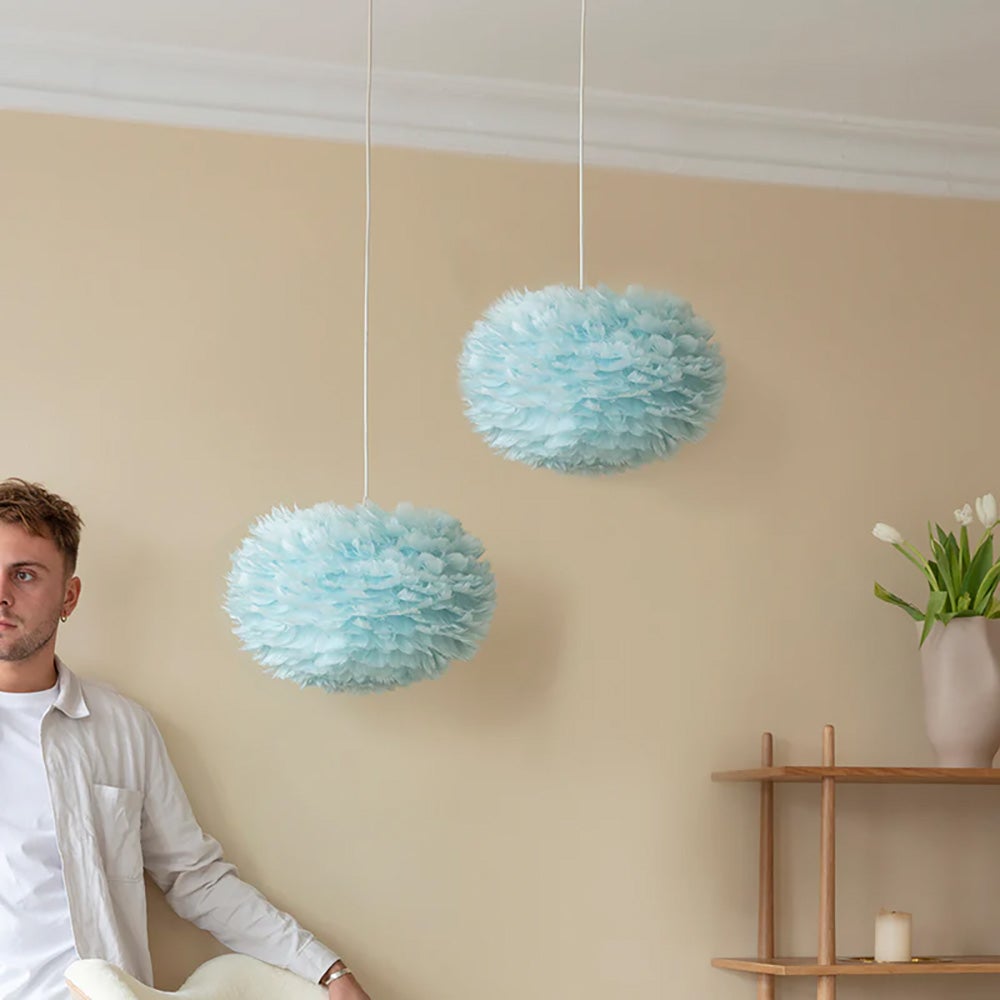 Eos Lampskärm Medium Ø45 cm Light Blue