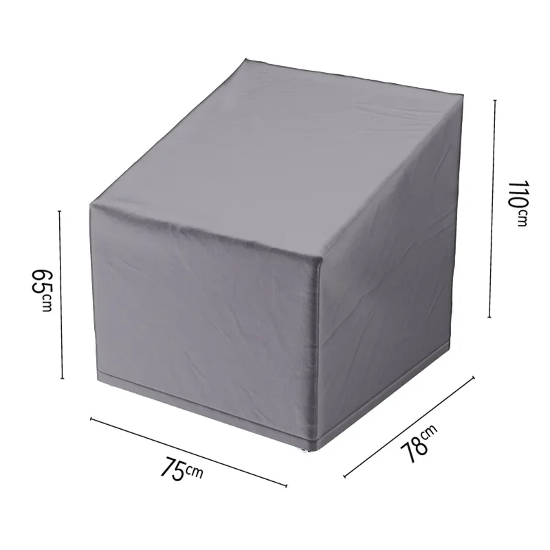 Möbelskydd fåtölj XL hög rygg 75x78cm 