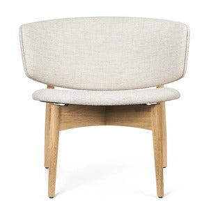 Herman Loungestol Boucle - Oak/Off-white