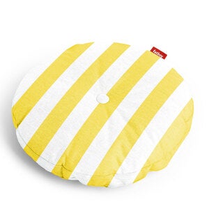 Circle sittdyna stripe yellow 