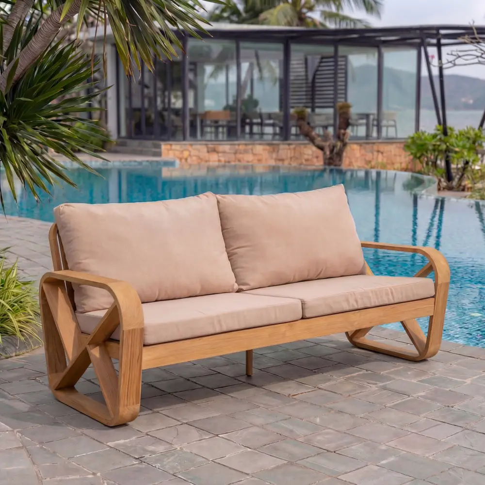 Bålamöllan 3-sits loungesoffa inkl dynor Beige