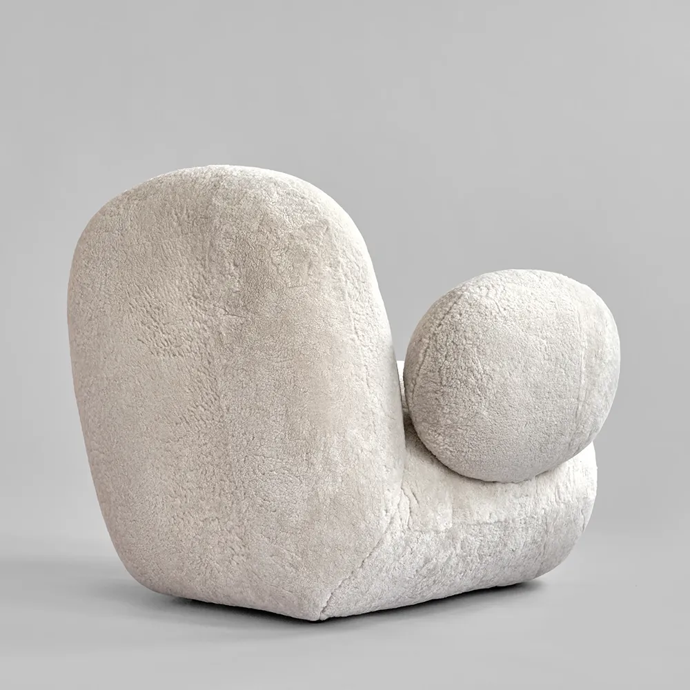 Toe Fåtölj Flat - Sheepskin