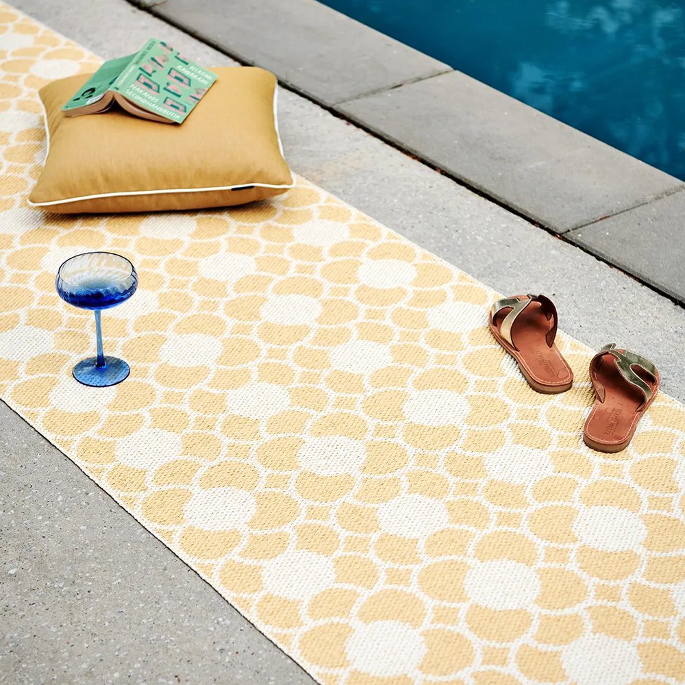 Anya matta Pale Yellow/Vanilla 70 x 300 cm