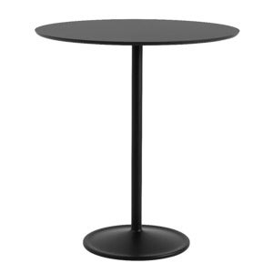 Soft barbord 95 cm - Black Nanolaminate Black