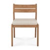 Jack Matstol Teak/Natural