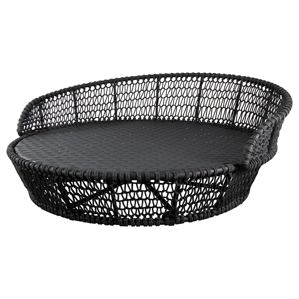 Ocean daybed Dark grey Soft Rope